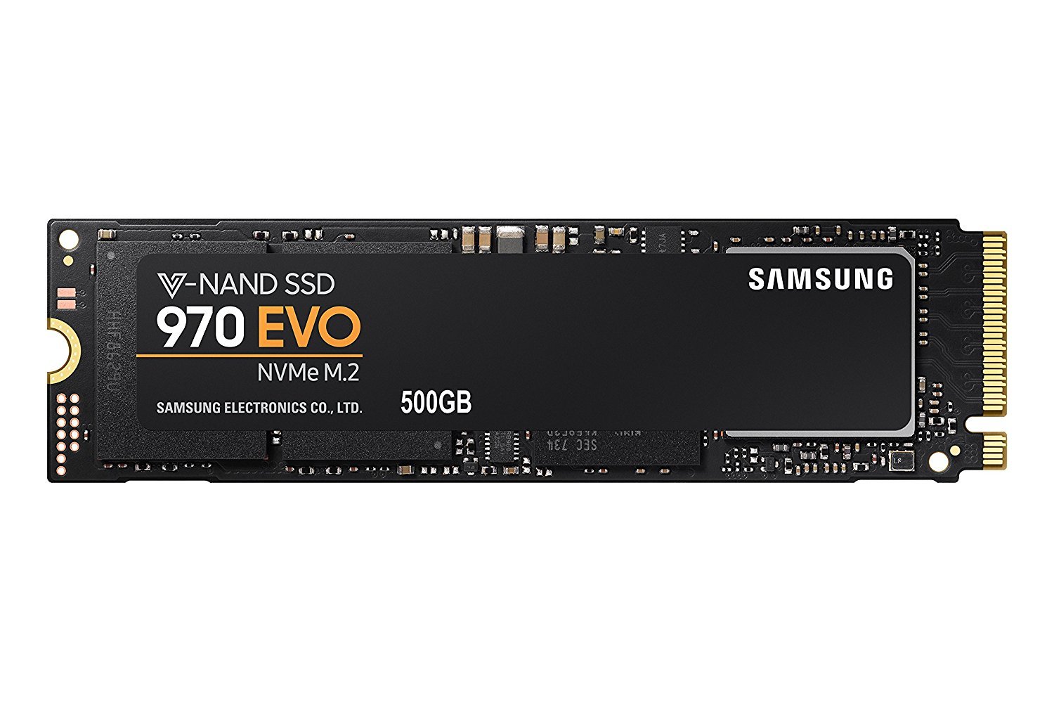 Amazon | Samsung SSD 500GB 970 EVO M.2 Type2280 PCIe3.0×4 NVMe1.3